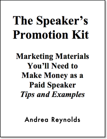 SPAKER PROMOTION KIT